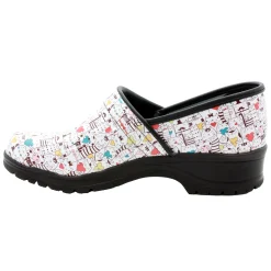 BJORK Flex Pro Catlove Closed Back Leather Clogs - CLOSEOUT