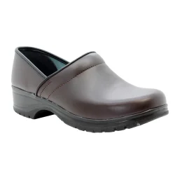 BJORK Flex Pro Closed Back Leather Clogs - CLOSEOUT