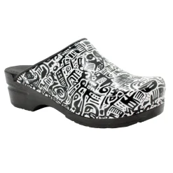 BJORK Juni Open Back Pro Leather Clogs