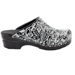 BJORK Juni Open Back Pro Leather Clogs