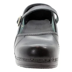 BJORK MARCELLA Mary Jane Cabrio Leather Clogs
