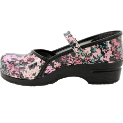 BJORK MARCELLA Mary Jane Clogs in Josse Printed Leather - CLOSEOUT