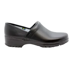 BJORK Men's Flex Pro Closed Back Leather Clogs - CLOSEOUT