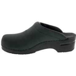 BJORK Men's SAM OPEN BACK Oiled Leather Clogs - CLOSEOUT