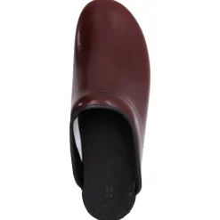 BJORK Men's STEIN Open Back Cabrio Leather Clogs - CLOSEOUT