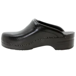 BJORK Men's STEIN Open Back Cabrio Leather Clogs - CLOSEOUT