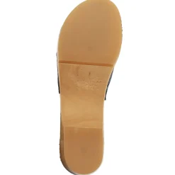 BJORK MILA Wooden Clog Sandals in Oiled Leather - CLOSEOUT