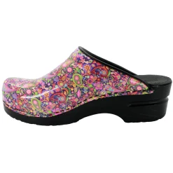 BJORK Peace Open Back Pro Leather Clogs