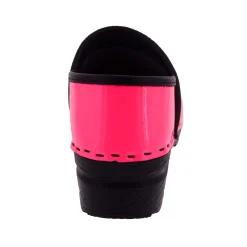BJORK PRO ELSA Neon Pink (Ltd. Edition) Patent Leather Clogs