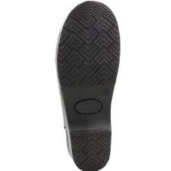 BJORK PROFESSIONAL Citron Printed Leather Clogs - CLOSEOUT