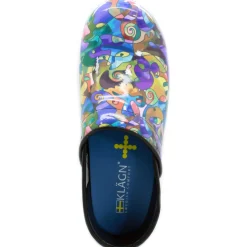 BJORK PROFESSIONAL Elise Leather Clogs - CLOSEOUT