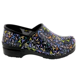 BJORK PROFESSIONAL HOPE Ribbons Leather Clogs - CLOSEOUT
