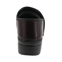 BJORK PROFESSIONAL Men's Bordeaux Cabrio Leather Clogs - CLOSEOUT