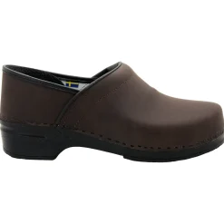 BJORK PROFESSIONAL Men's Oiled Leather Clogs - CLOSEOUT