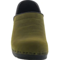 BJORK PROFESSIONAL Oiled Leather Clogs - CLOSEOUT