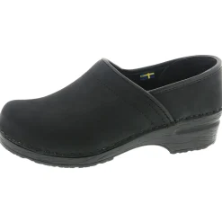 BJORK PROFESSIONAL Oiled Leather Clogs - CLOSEOUT