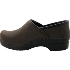 BJORK PROFESSIONAL Oiled Leather Clogs - CLOSEOUT