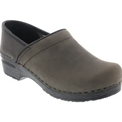 BJORK PROFESSIONAL Oiled Leather Clogs - CLOSEOUT