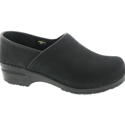 BJORK PROFESSIONAL Oiled Leather Clogs - CLOSEOUT
