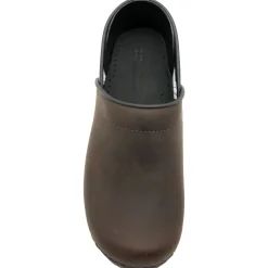 BJORK PROFESSIONAL Oiled Leather Clogs - CLOSEOUT