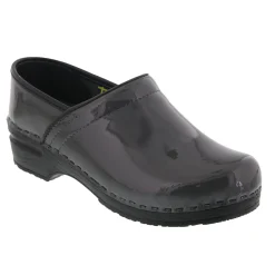 BJORK PROFESSIONAL Patent Leather Clogs