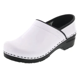 BJORK PROFESSIONAL Patent Leather Clogs