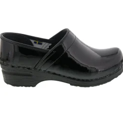 BJORK PROFESSIONAL Patent Leather Clogs