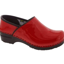 BJORK PROFESSIONAL Patent Leather Clogs