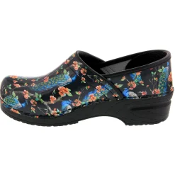 BJORK PROFESSIONAL Peacock Leather Clogs - CLOSEOUT