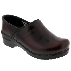 BJORK PROFESSIONAL Women's Cabrio Leather Clogs - CLOSEOUT