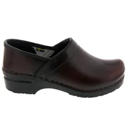 BJORK PROFESSIONAL Women's Cabrio Leather Clogs - CLOSEOUT