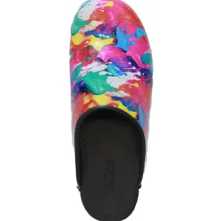 BJORK Splat Open Back Pro Leather Clogs