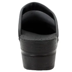 BJORK Splat Open Back Pro Leather Clogs