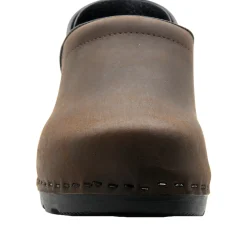 BJORK Swedish Men's Pro Oiled Leather Clogs