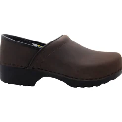 BJORK Swedish Men's Pro Oiled Leather Clogs