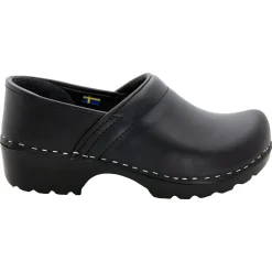 BJORK Women's Swedish Professional Oiled Leather Clogs