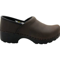 BJORK Women's Swedish Professional Oiled Leather Clogs