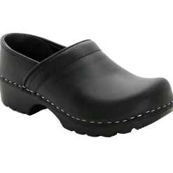 BJORK Women's Swedish Professional Oiled Leather Clogs