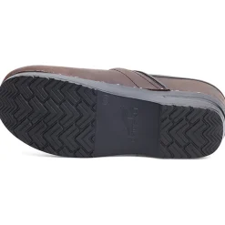 DANSKO Men's Professional Brown Oiled Leather Clogs