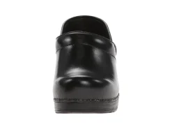 DANSKO Professional Black Cabrio Leather Clogs