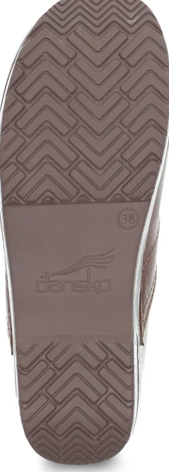 DANSKO Professional Saddle Full Grain Leather Clogs