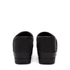 DANSKO WIDE Professional Black Oiled Leather Clogs