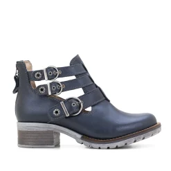 Dromedaris Kelsy Short Summer Pearl Leather Boot