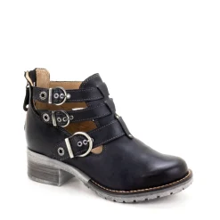 Dromedaris Kelsy Short Summer Pearl Leather Boot