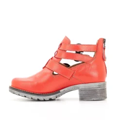 Dromedaris Kelsy Short Summer Pearl Leather Boot