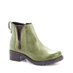 Dromedaris Kelyn Scrunched Leather Bootie