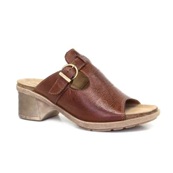 Dromedaris Sharon Leather Mule Sandals