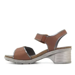 Dromedaris Silvie Adjustable Leather Sandals