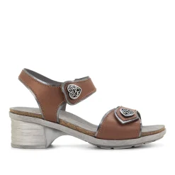 Dromedaris Silvie Adjustable Leather Sandals