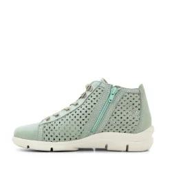 Dromedaris Victoria Perforated Leather Summer Bootie